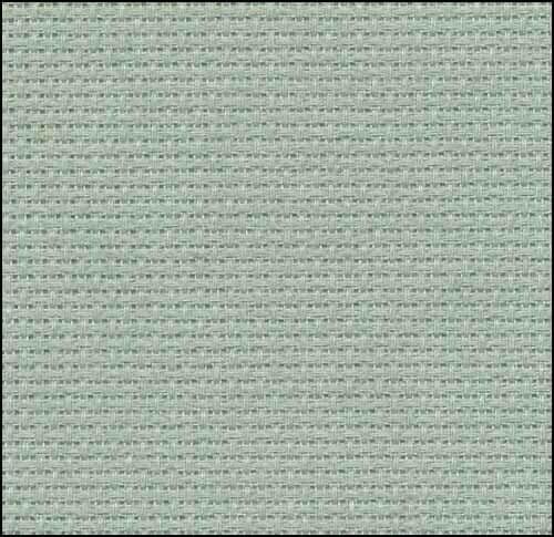 18 Count Celadon Aida – Zweigart Cross Stitch Fabric – More Information in Description