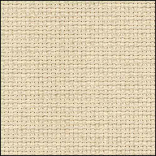 18 Count Parchment (Sand) Aida – Zweigart Cross Stitch Fabric – More Information in Description