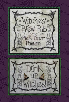 Witches' Brew Pub– PAPER Pattern – Waxing Moon Designs