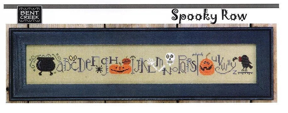 Spooky Row - Bent Creek - Cross Stitch Pattern