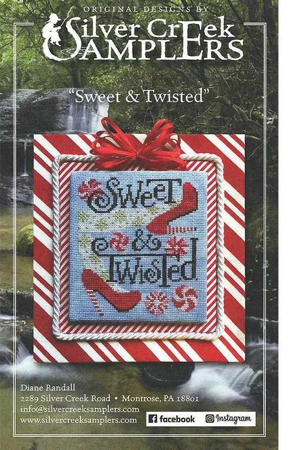 Sweet and Twisted - Silver Creek Samplers - Cross Stitch Pattern