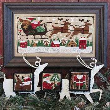Christmas Eve - The Prairie Schooler - Cross Stitch Pattern