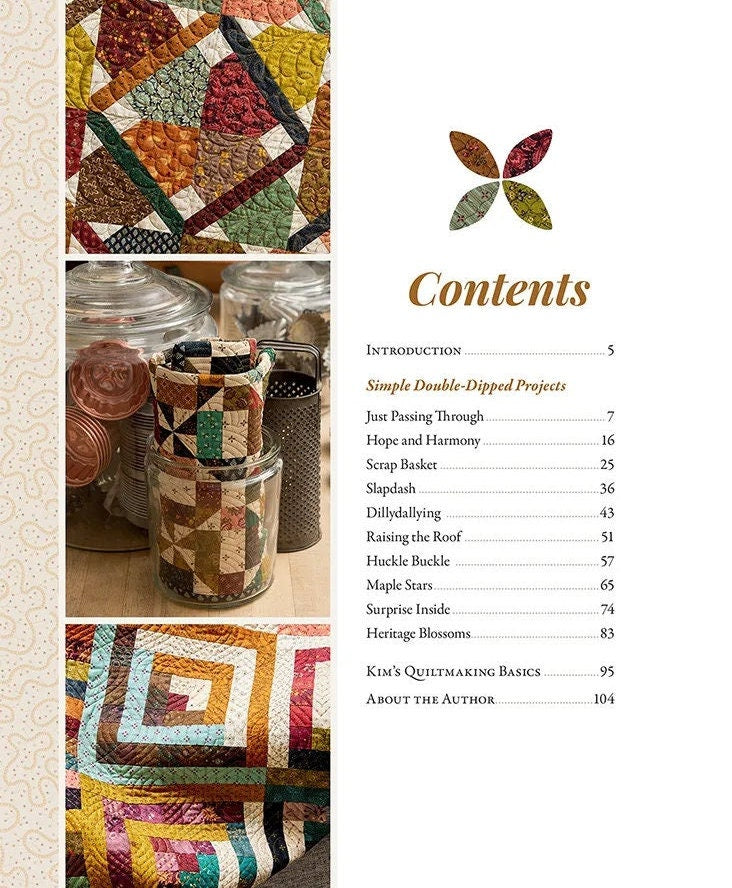 Simple Double-Dipped Quilts - Kim Diehl
