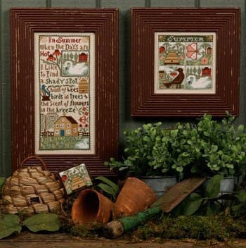 Summer Breeze - The Prairie Schooler - Cross Stitch Pattern