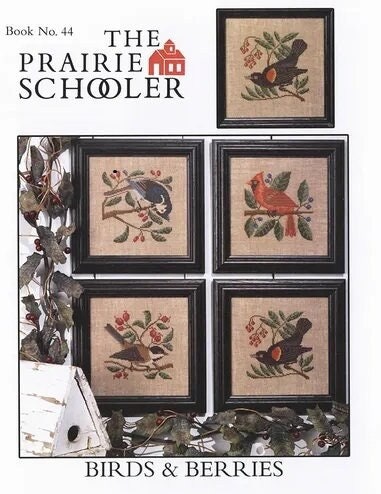 Birds & Berries - The Prairie Schooler - Cross Stitch Pattern
