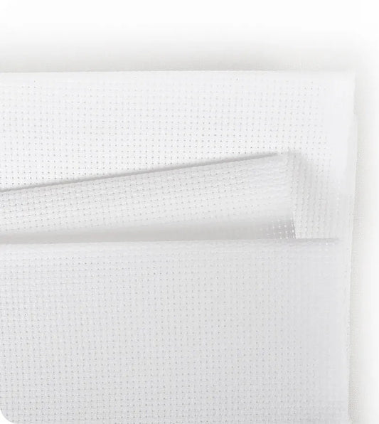 18 Count White Aida – Zweigart Cross Stitch Fabric – More Information in Description