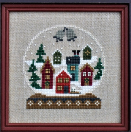 Silver Bells Globe Zipper Cross Stitch Kit - Bent Creek