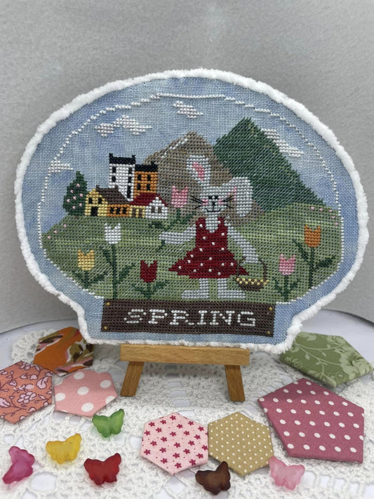 Spring in a Snowglobe - Romy's Creations