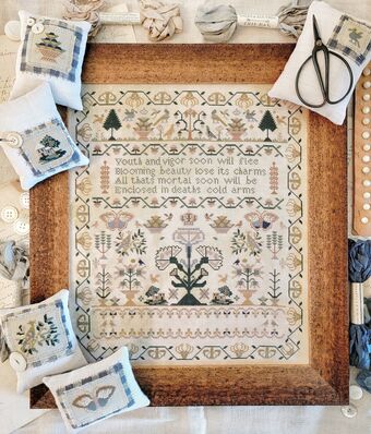 Vanity Sampler by Hello From Liz Mathews